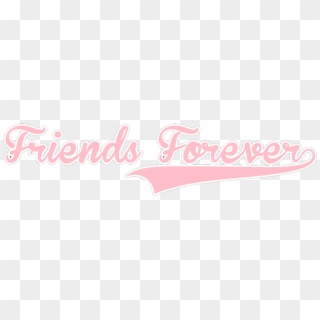 Friends Forever Logo - Calligraphy Clipart