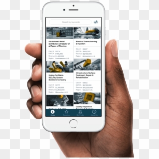 Img App Hand Desktop - Mobile App Clipart