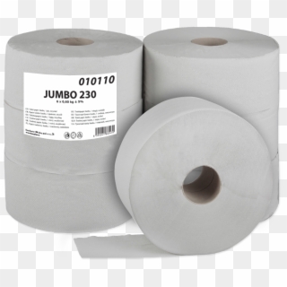 Toilet Paper Jumbo 230, Standard - Label Clipart