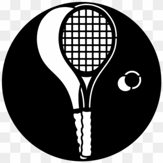 More Views - Sports - Tennis Racket - Illustration Clipart