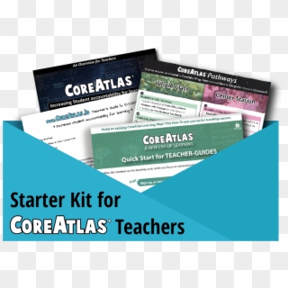 Starter Kit For Coreatlas Teachers Blue Button Clipart