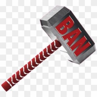 Ban Hammer Png - Ban Hammer Emoji Png Clipart