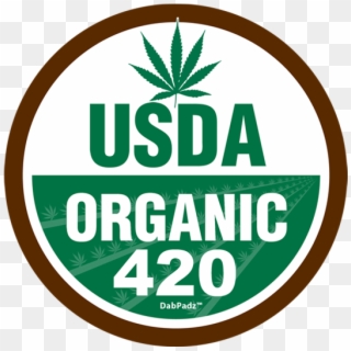 Usda Organic 420 Dab Pad - Usda Organic Clipart