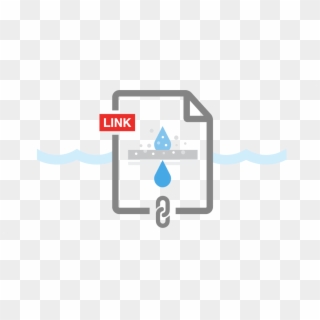 Water Testing Link Icon - Document Svg Icon Clipart