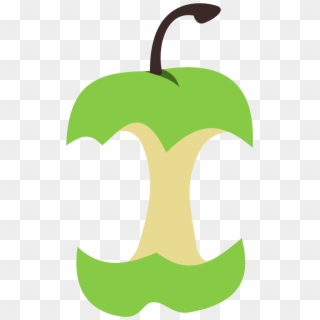 Apple Manzana Dorada, Manzanas Venenosas, Fruto Prohibido, - Apple Core No Background Clipart