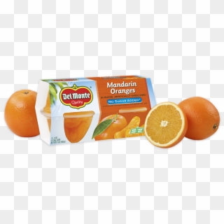 No Sugar Added, Fruit Cup® Snacks - Mandarin Orange Fruit Cup Clipart