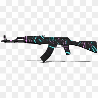 Csgo Skins Png - Ak 47 Uncharted Skin Clipart
