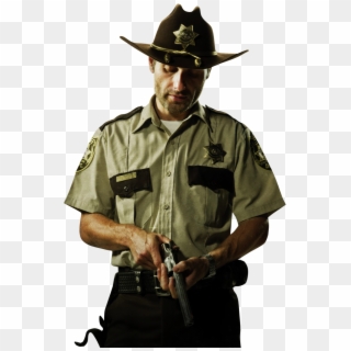 Rick Grimes - - Sheriff Rick Grimes Costume Clipart