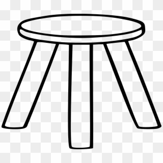 Stool Three-legged Chair Png Image - 3 Legged Stool Clipart Transparent Png