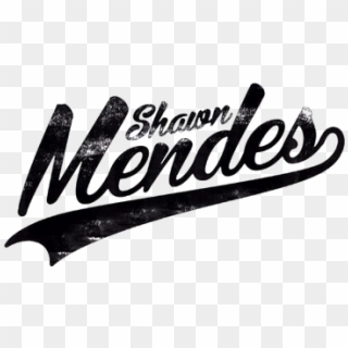 #shawnmendes #black #logo #negro #mendes #shawn - Shawn Mendes Logo Png Clipart
