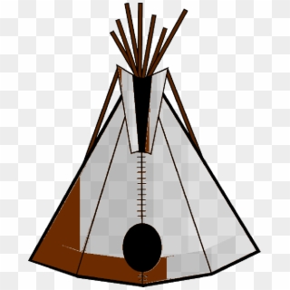 58 Tipi Indian Tent, Indian Tent Kinderen Tipi Tent - Clipart Images Of Colored Teepees - Png Download