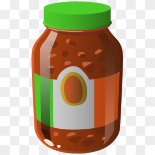 Sauce Tomato Salsa Food Jar Png Image - Sauce Jar Clipart Transparent Png