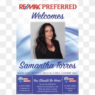 We Would Like To Welcome Samantha Lee Torres To The - Flyer Clipart