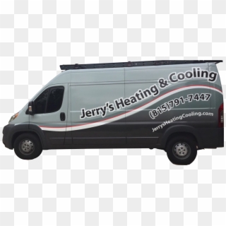 Jerry's Heating And Cooling - Compact Van Clipart