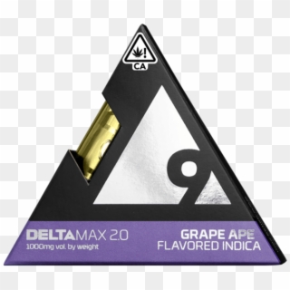 Grape Ape Indica Cartridge - Triangle Clipart