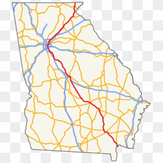 Map Of Georgia And Florida Inspirational U S Route - Georgia Clipart