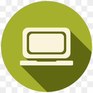 Laptop-icon - Circle Clipart