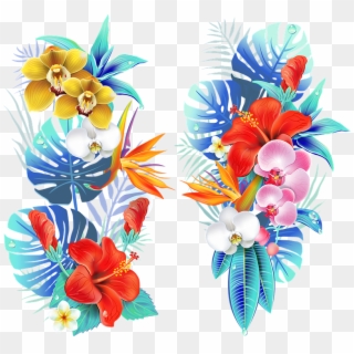 Tropical, Medellin, Flowers, Fair Of Flowers, Field - Dessin Fleur Tropicale Clipart
