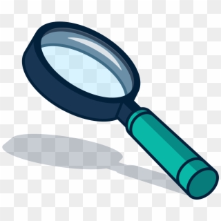 A Magnifying Glass Being Used To Scrutinise Clipart