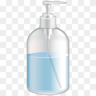 Hand Soap Bottle Transparent Image - Plastic Bottle Clipart