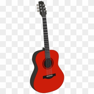 Guitar Acoustic Guitar Music Png Image - Red Guitar Clipart Transparent Png
