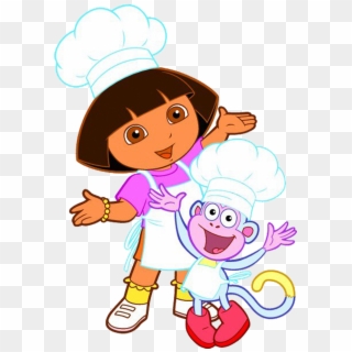 Dora The Explorer - Dora The Explorer Chef Clipart