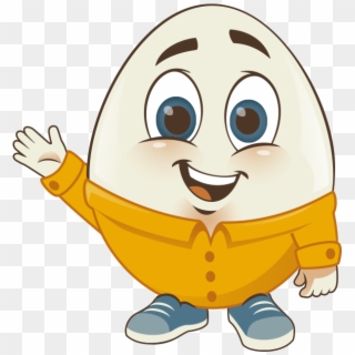 Albert's Here To Help Get Your Kids Eggcited About - Egg Cartoon Clipart