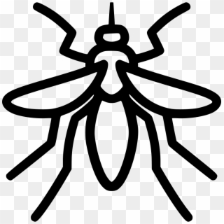 Mosquito Vector Icon - Mosquito Icon Png Clipart