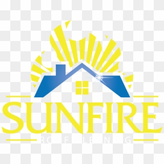 Sunfire Roof Cleaning Logo - Graphic Design Clipart