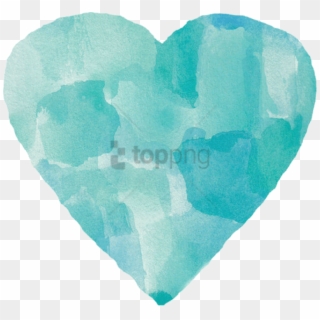 Free Png Watercolor Heart Png Image With Transparent - Watercolor Heart Clip Art