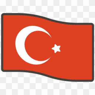Turkey Flag Emoji Clipart