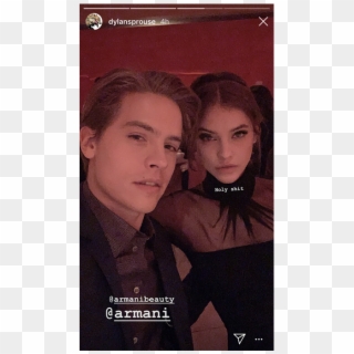 Palvin Barbara Dylan Sprouse - Album Cover Clipart