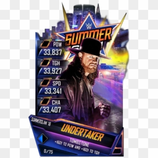 Undertaker S4 21 Summerslam18 - Wwe Supercard Summerslam 18 Cards Clipart