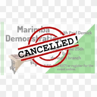 Marimba Demonstration - Cancelled - Glenville State College Clipart
