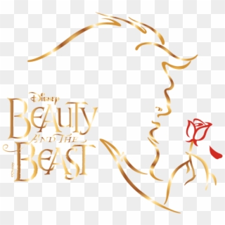 Beauty And The Beast Logo Png Clipart