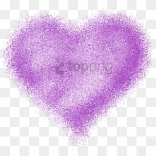 Free Png Glitter Heart Png Png Image With Transparent - Purple Heart Clipart