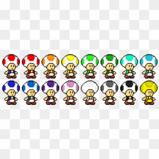 Toad Colors Classic Toad Golden Toad 星 の カービィ 壁紙 Clipart 3190609 Pikpng