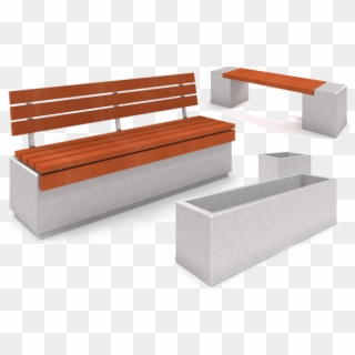Urban Furniture - Bench Clipart