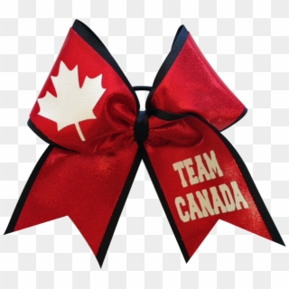 Description - Canada Cheer Bow Clipart