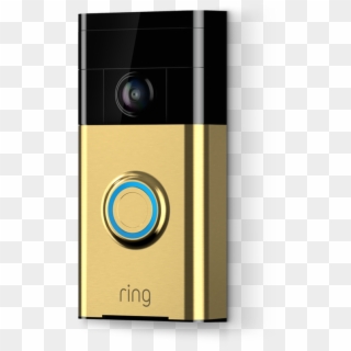 Ring 2 - Ring Video Doorbell Gold Clipart
