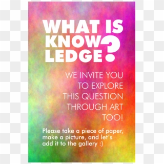 What Is Knowledge Poster 2 Clipart