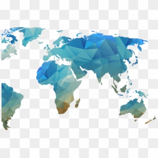 World Map Shape Transparent , Png Download - World Map Pretty Clipart