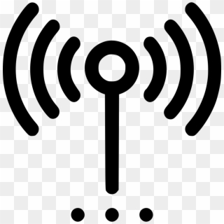 Antenna Signal Technology Morenetworks Svg Png Icon - Onda De Radio Wifi Clipart