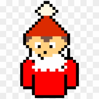 Elf On De Shelf - Fire Hydrant Pixel Art Clipart