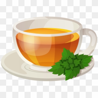 Tea Cup Clip Art - Transparent Green Tea Clip Art - Png Download