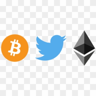 Twitter Bitcoin Ethereum - Ethereum Vs Bitcoin Clipart