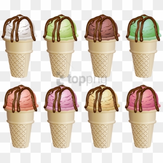 Free Png Vanilla Ice Cream Scoop Png Png Image With - Seven Ice Creams Clipart Transparent Png