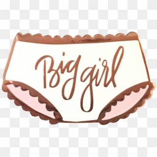 Big Girl Panties Enamel Pin By The Crybaby Club - Underpants Clipart