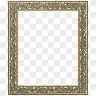 Rococo Silver - Picture Frame Clipart