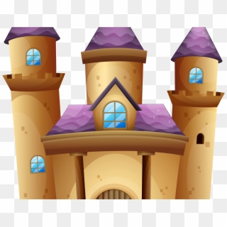 Prince And Princess Castle Clipart